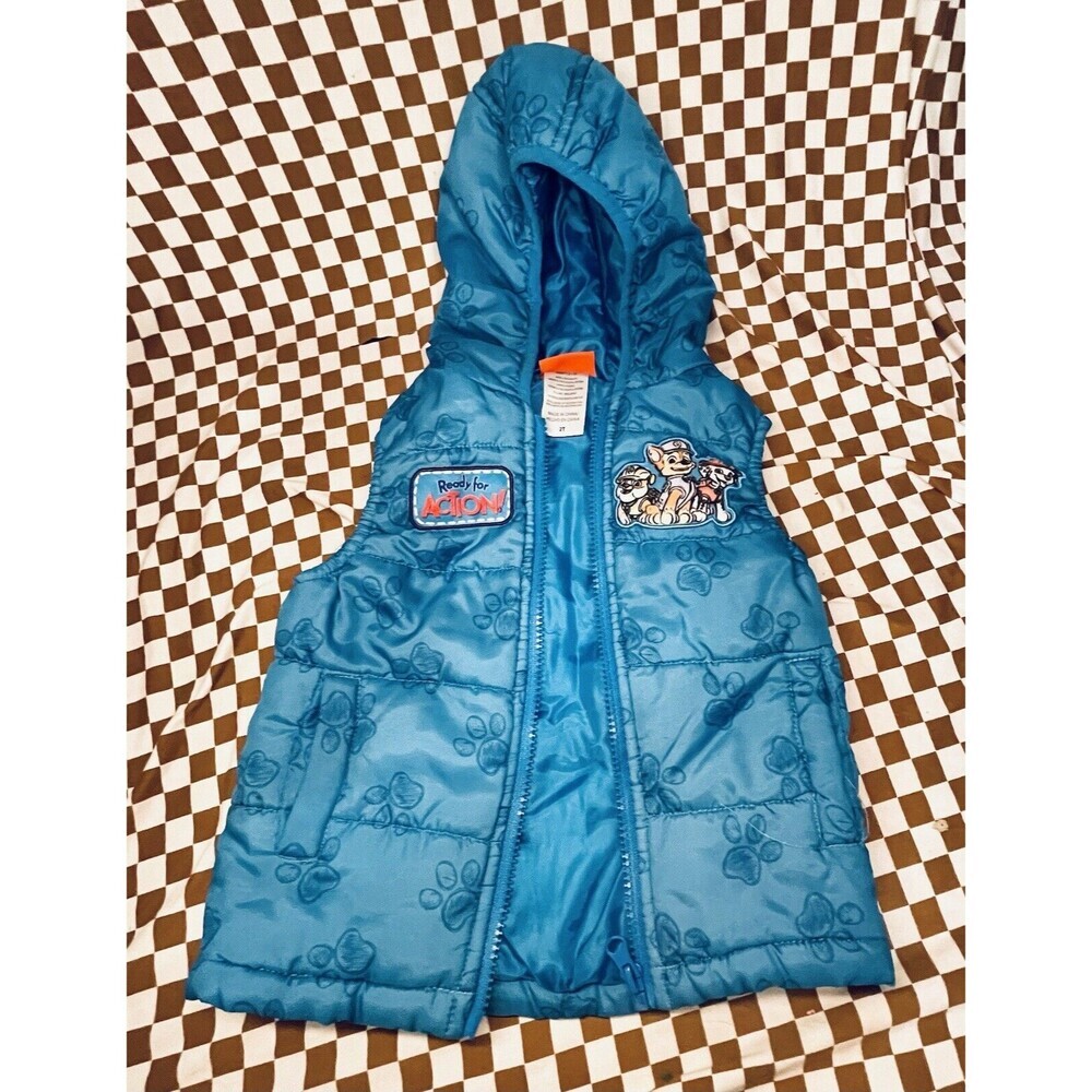 Nickelodeon Paw Patrol Puffer Vest Toddler   Blue Size 2T